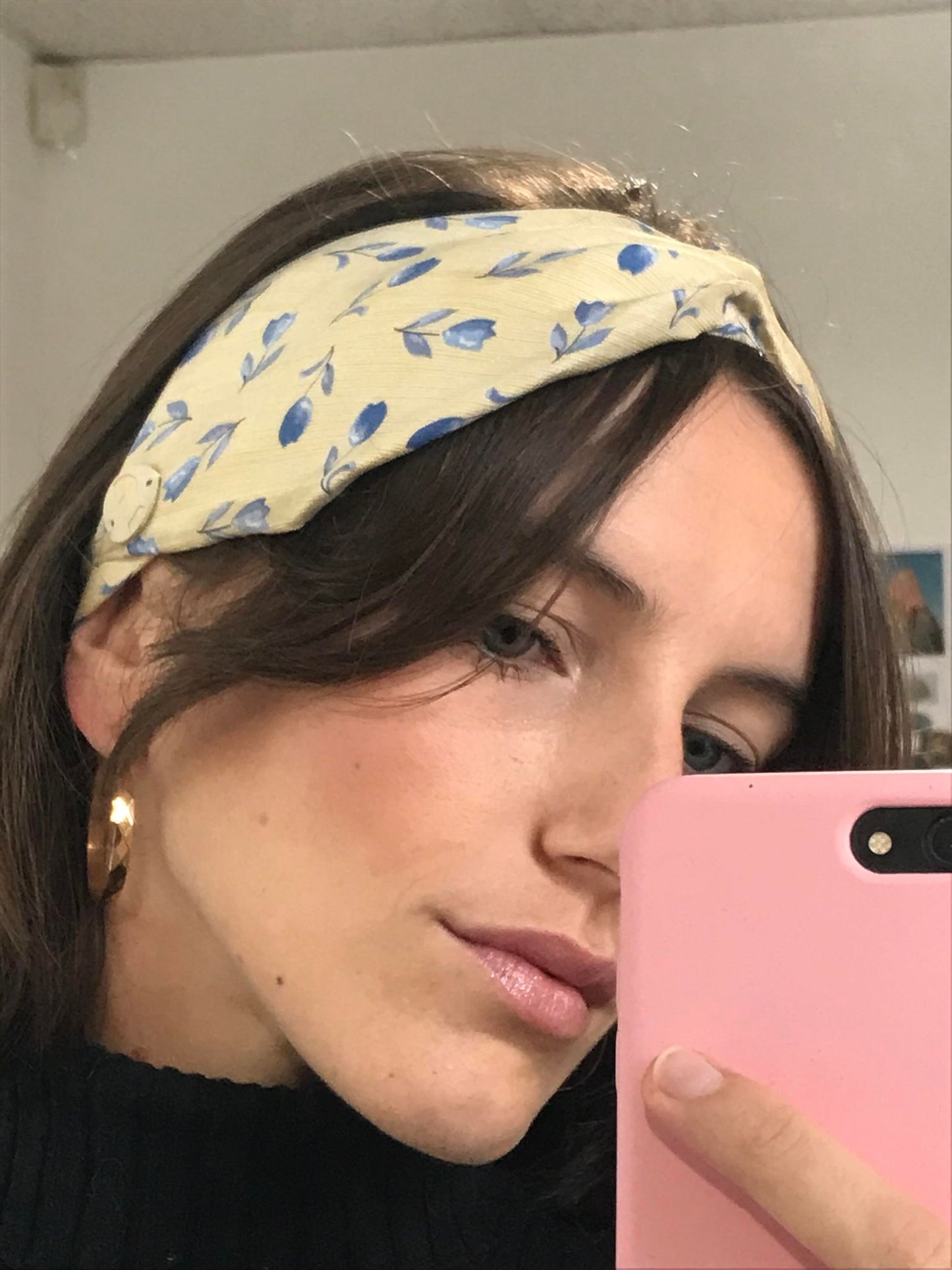 Bandeau cravate tulipes