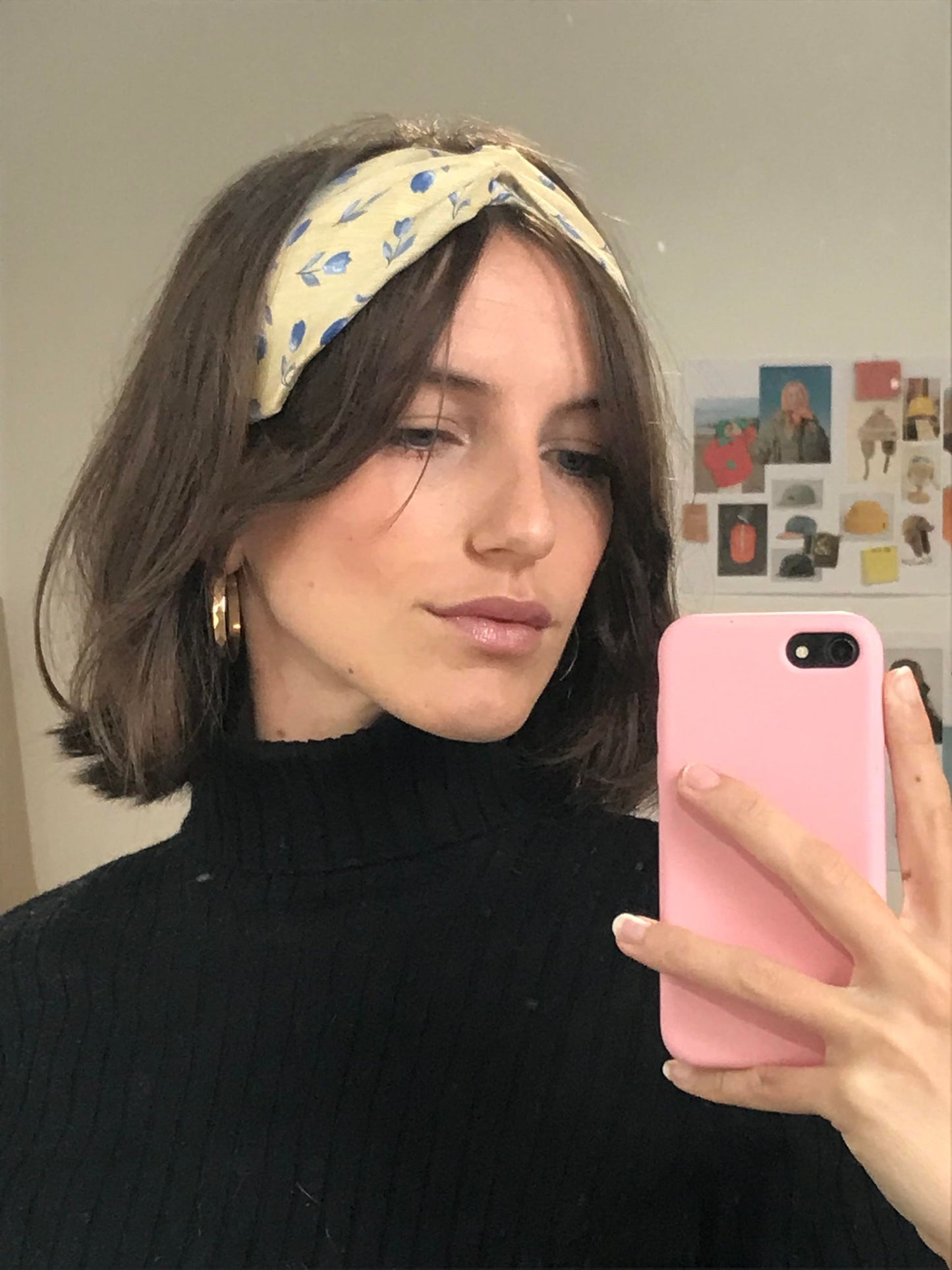 Bandeau cravate tulipes