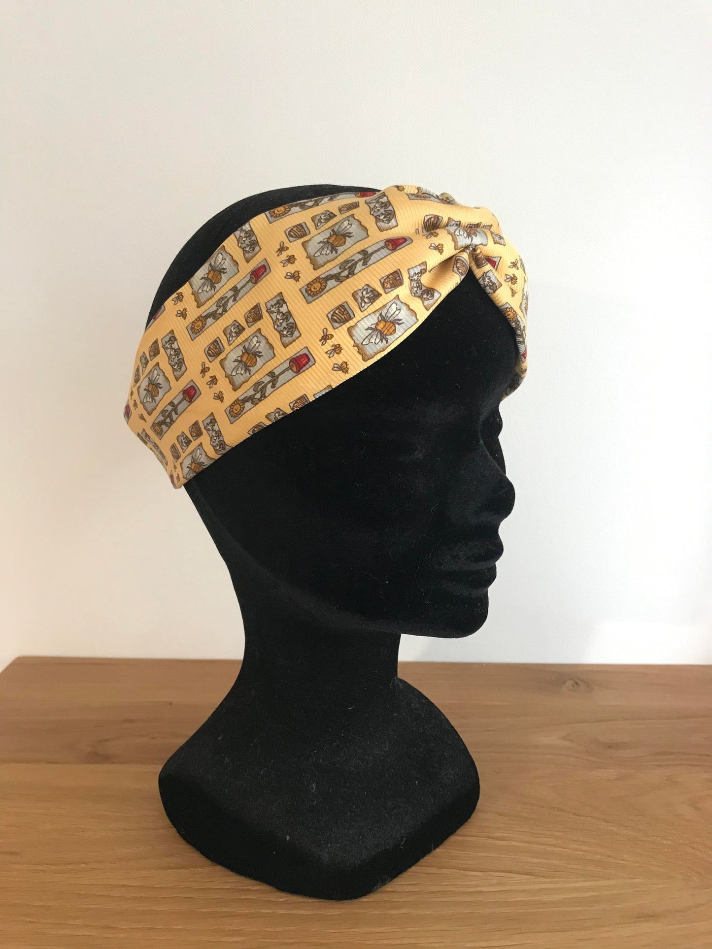 Bandeau cravate tournesols