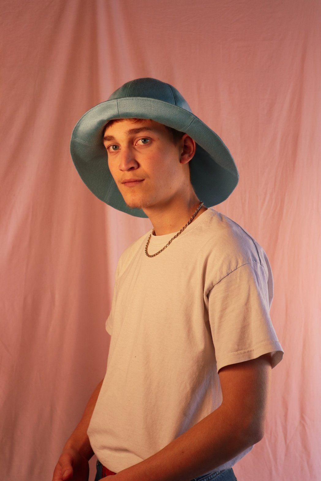 Capeline | Bleu satin - Sauvé | *sur tous les fronts