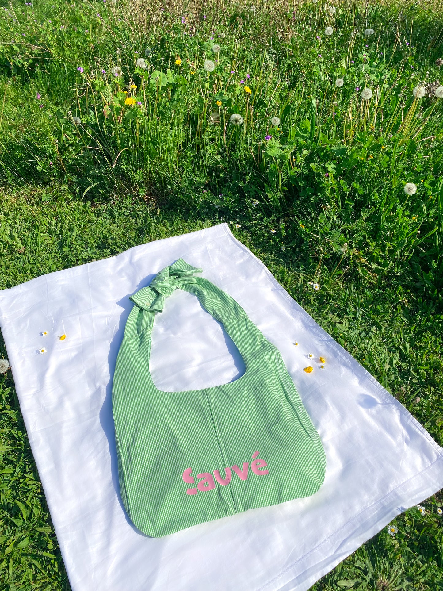 Sac chemise vichy