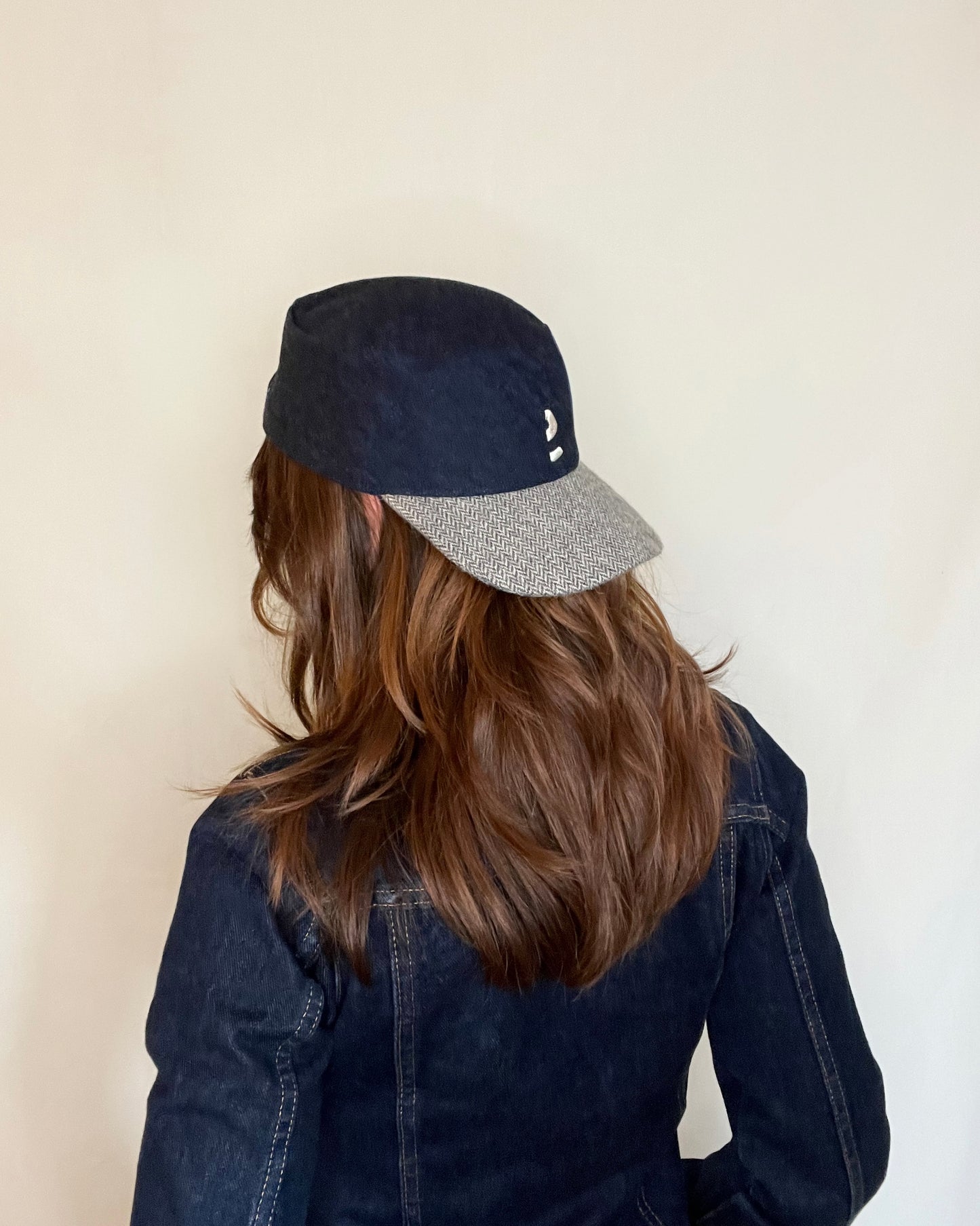 Casquette denim