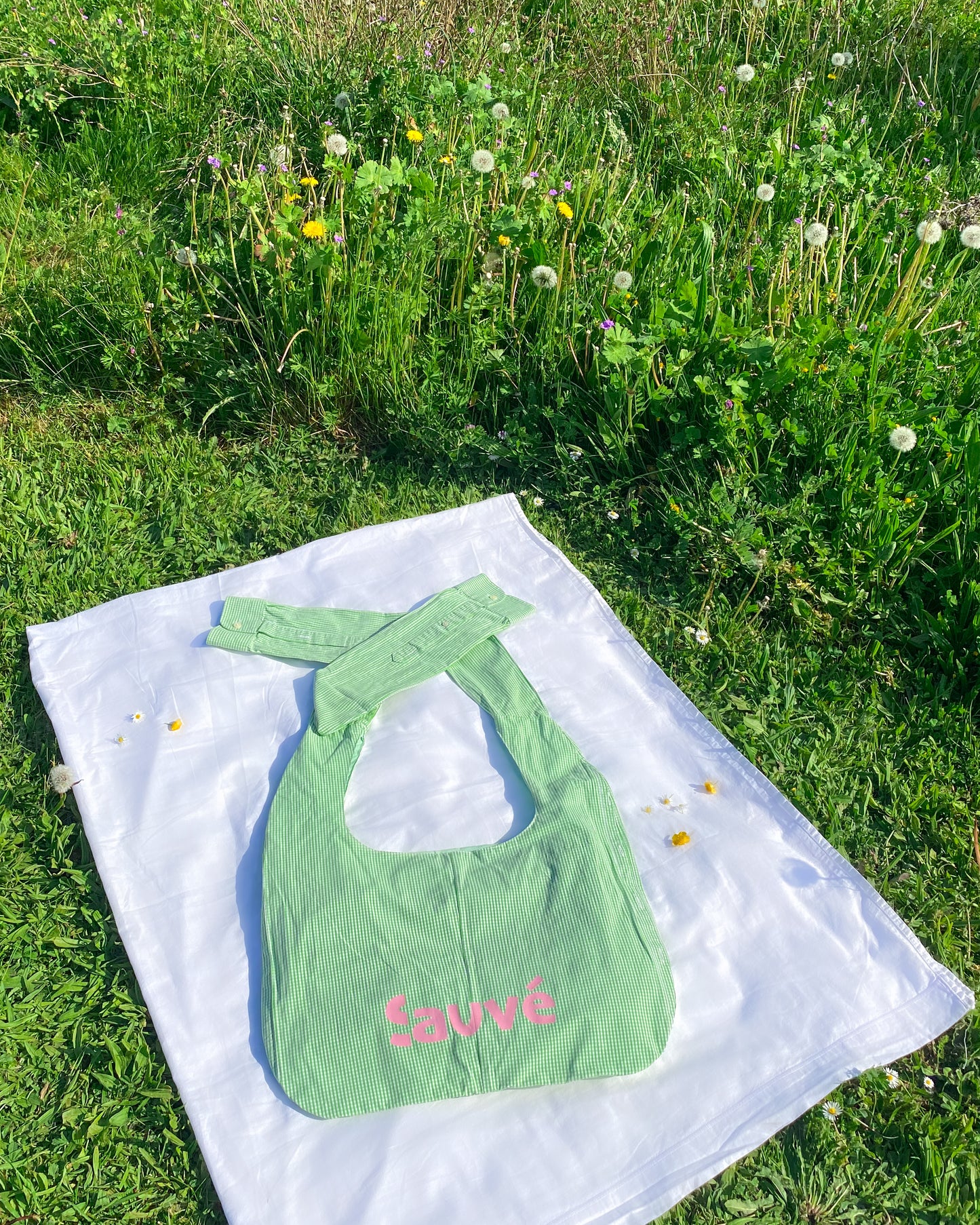 Sac chemise vichy